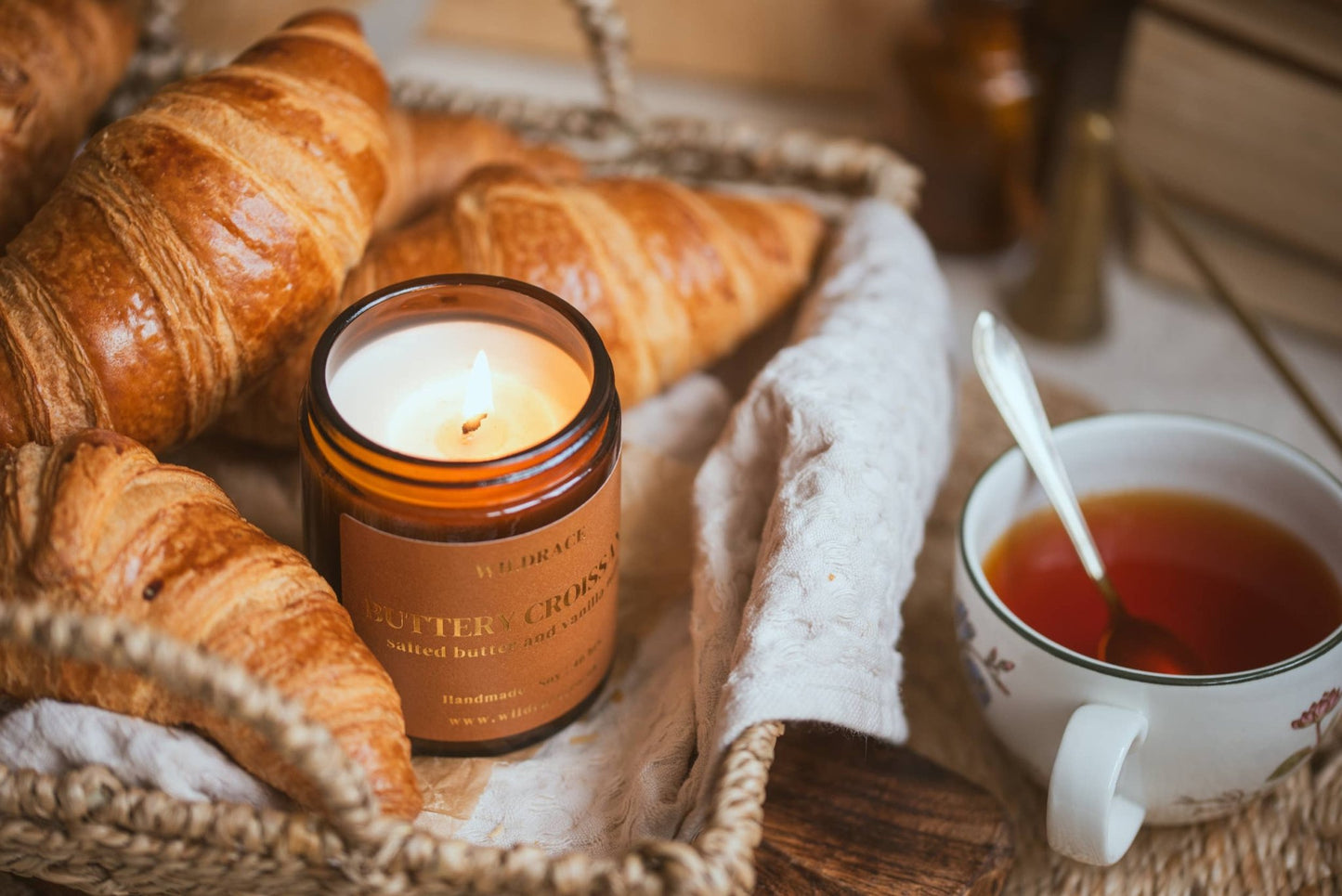 Buttery Croissant - Pastry Candle