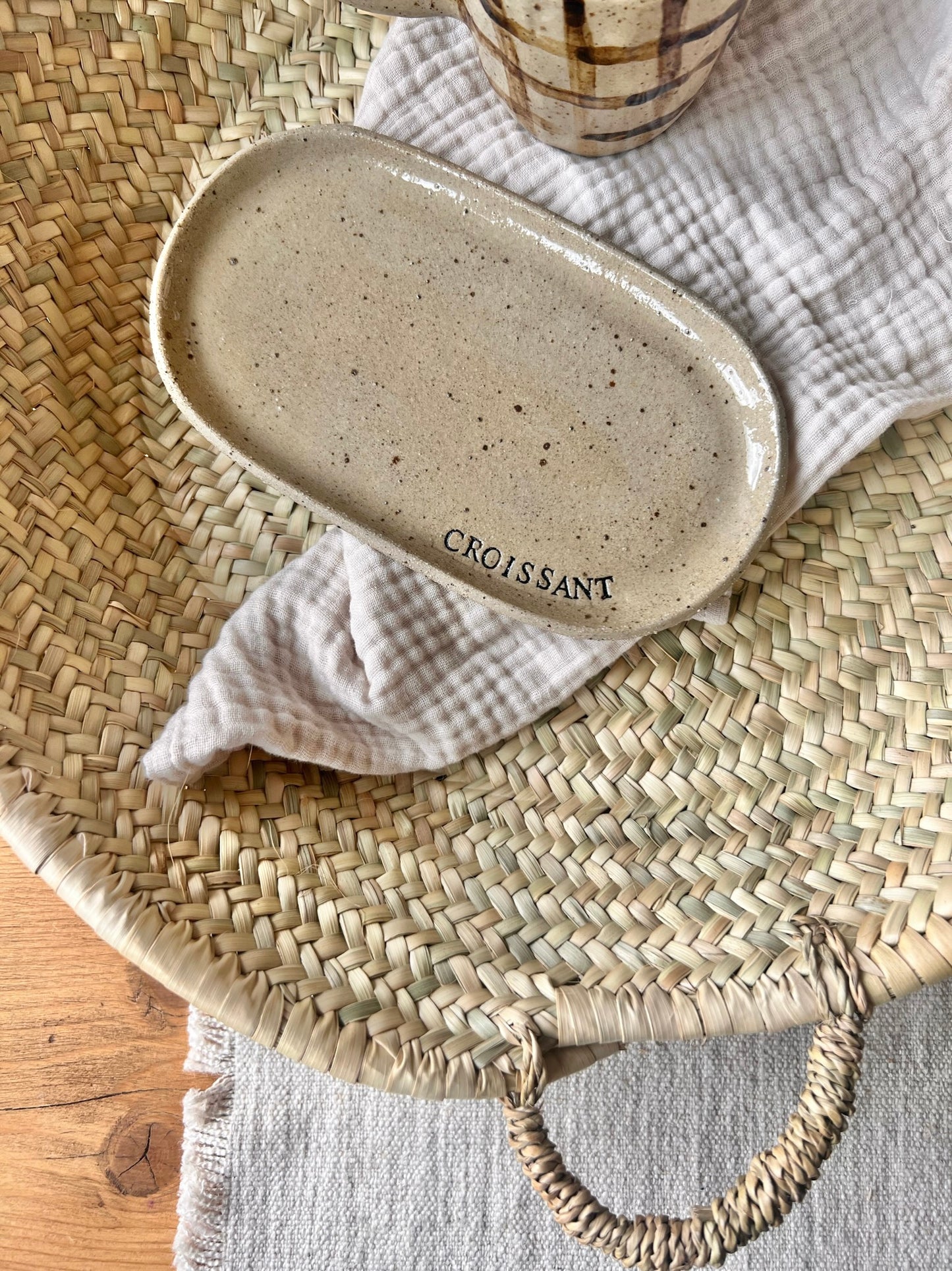 Croissant | Ceramic Plate