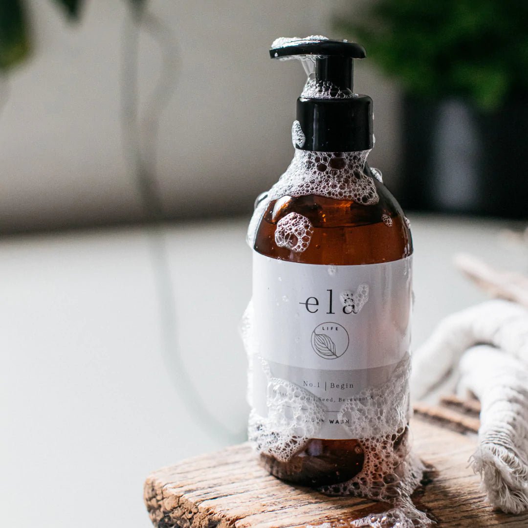 Body Wash | Geranium, Dill Seed, Bay + Bergamot