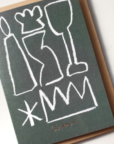 Christmas! | Gold foiled Christmas Card