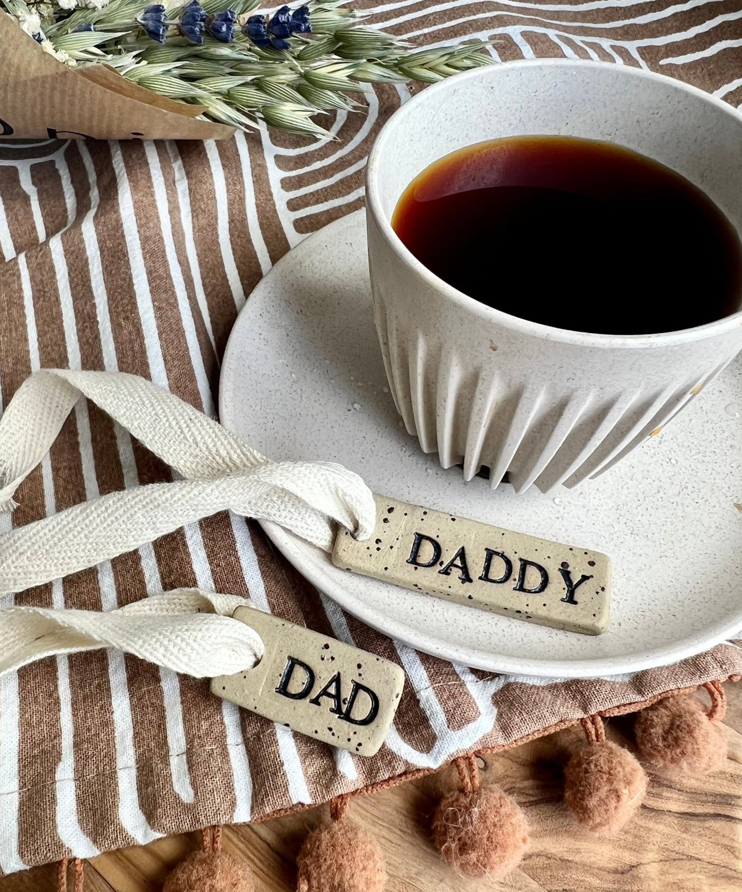 Dad | Ceramic tag