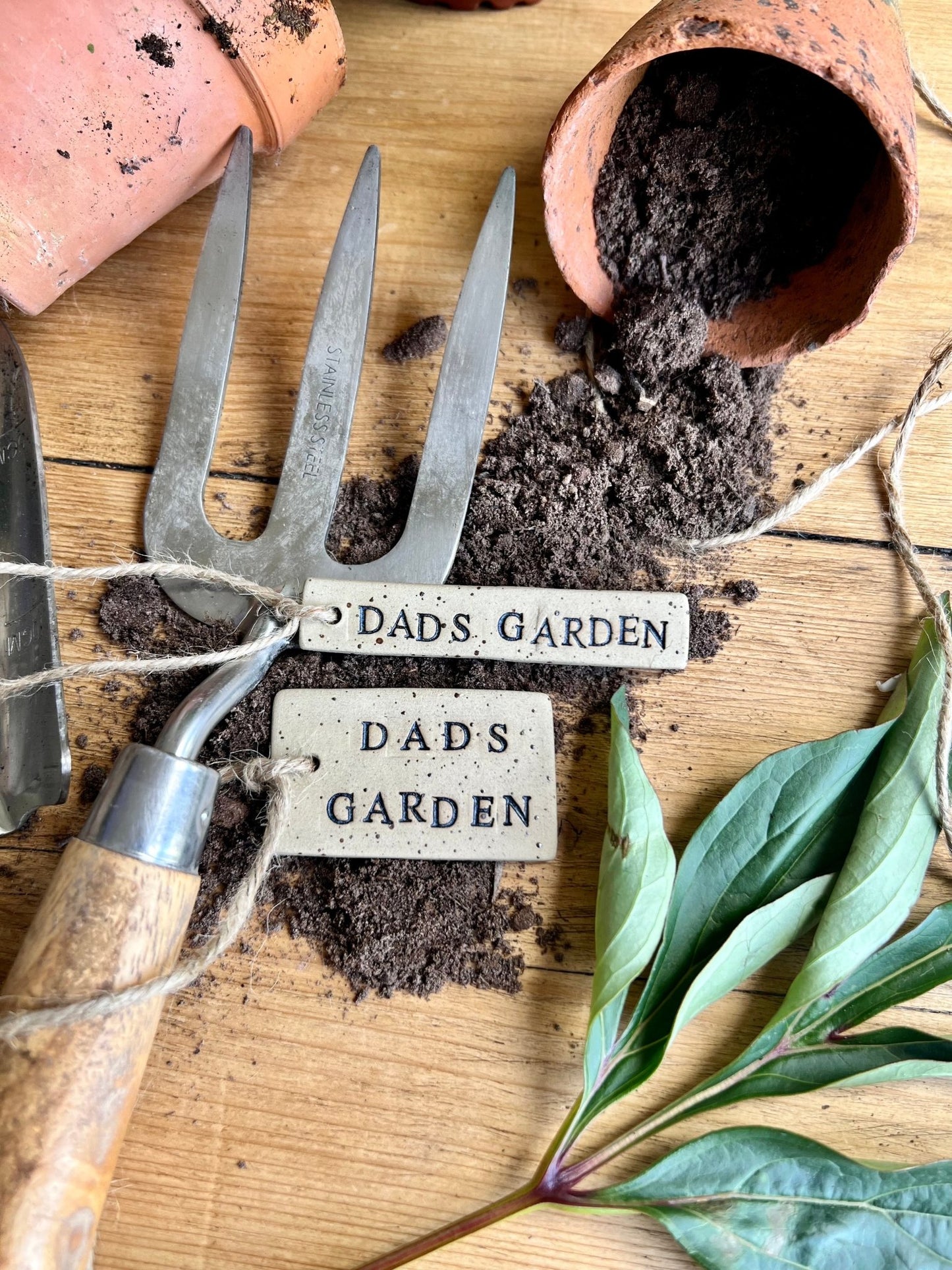 Dads Garden | Ceramic tag