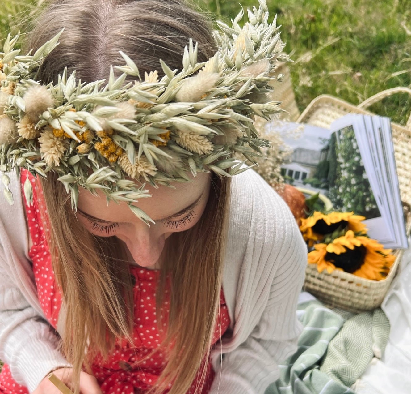 Dried Flower Crown | Sunshine