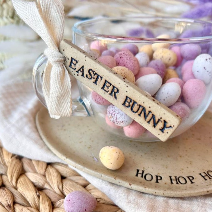 Easter Bunny | Ceramic tag