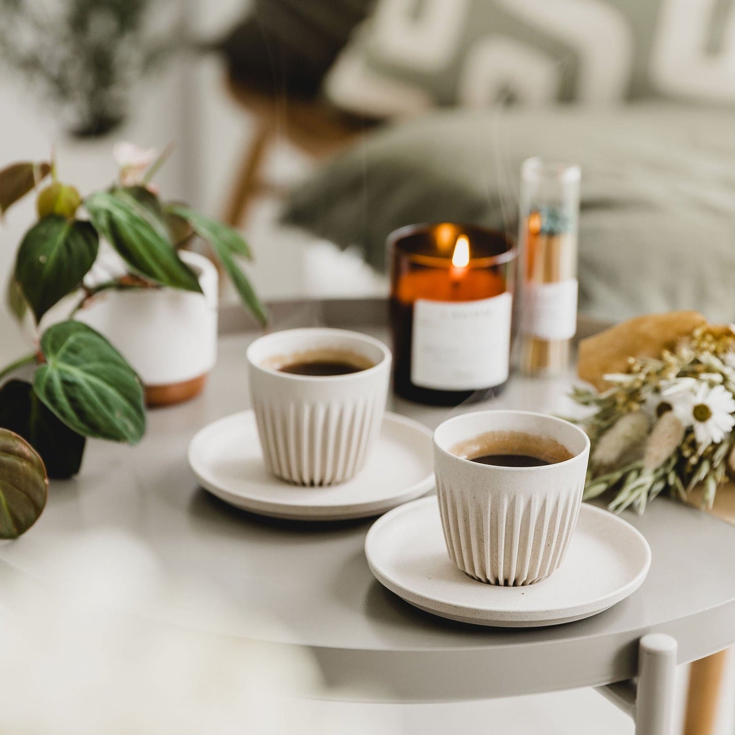 Espresso Cup + Saucer Duo | Natural