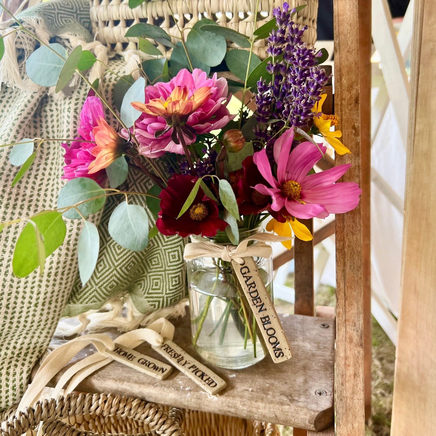 Cut flower tags
