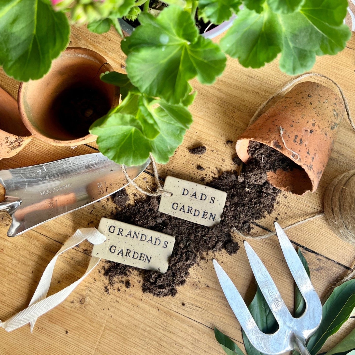 Grandads Garden | Ceramic tag