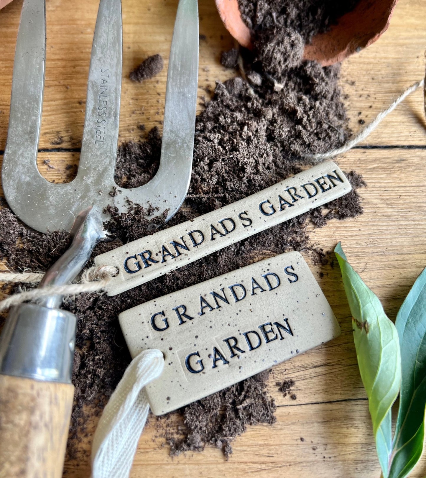 Grandads Garden | Ceramic tag