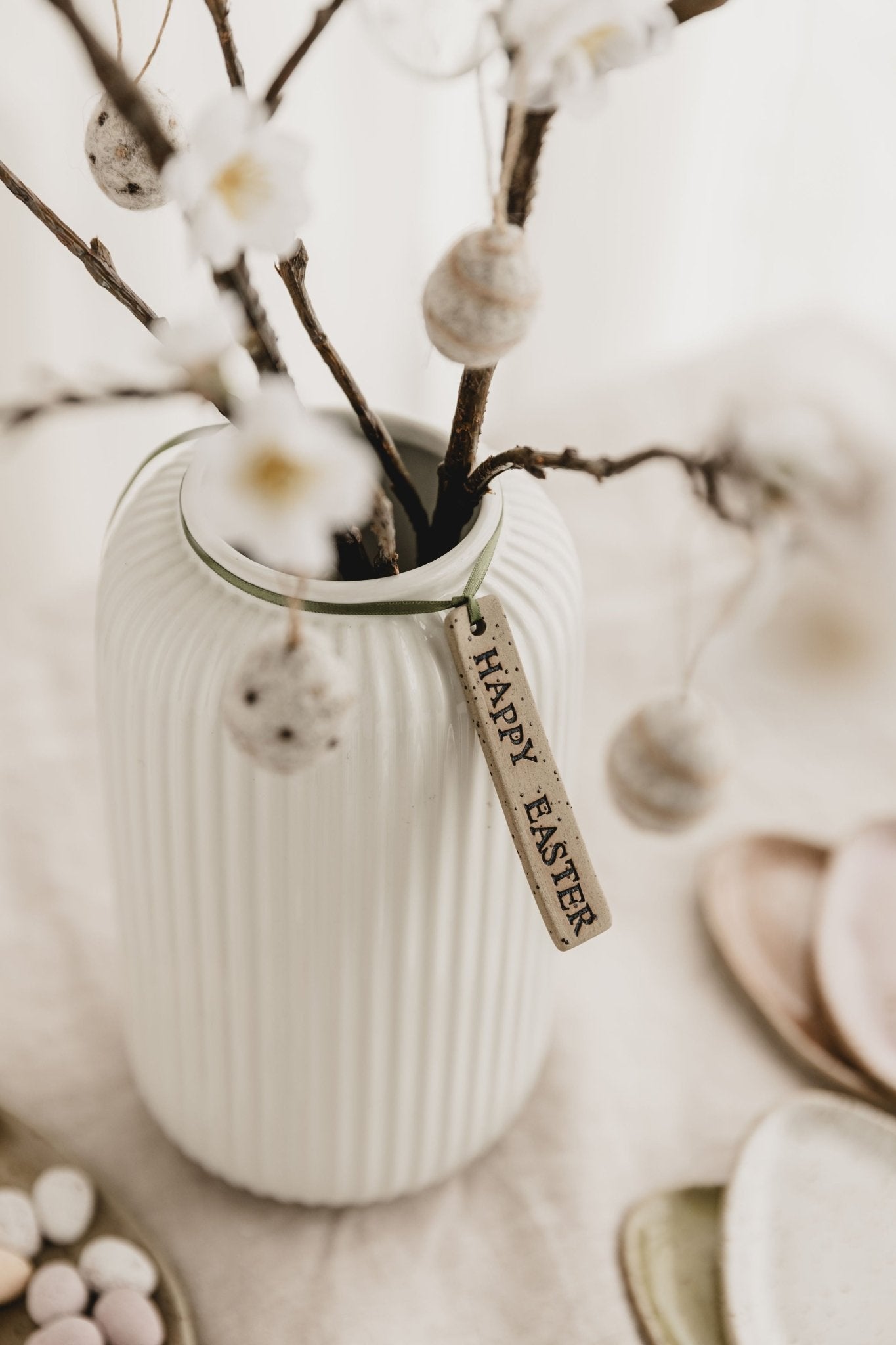Happy Easter | Ceramic tag