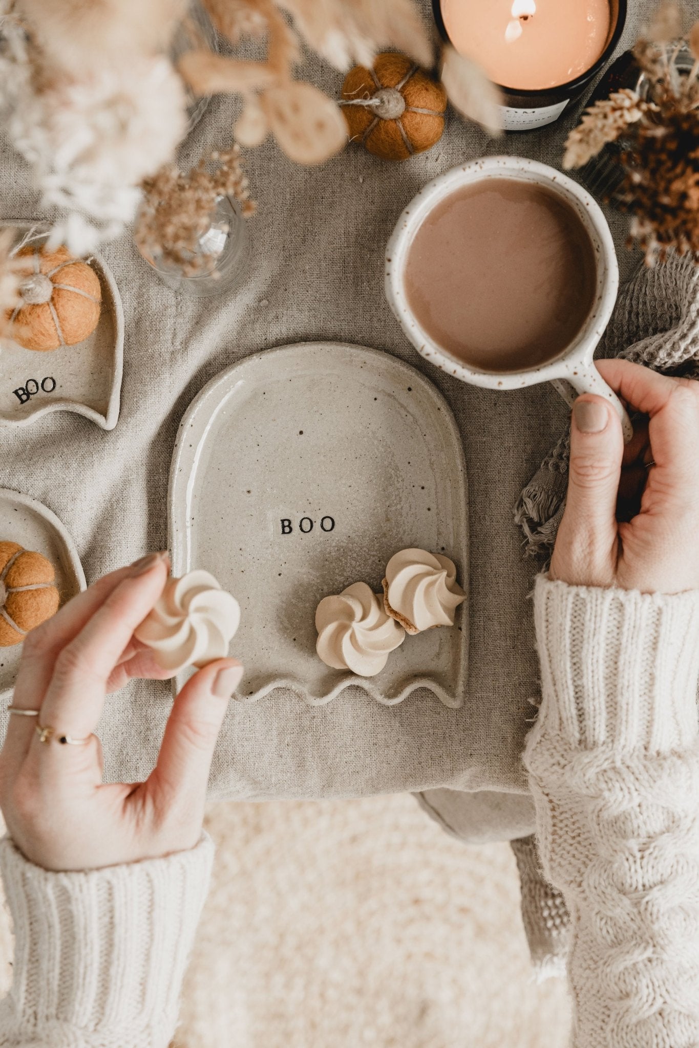 Mallow | Ceramic Ghost Plates