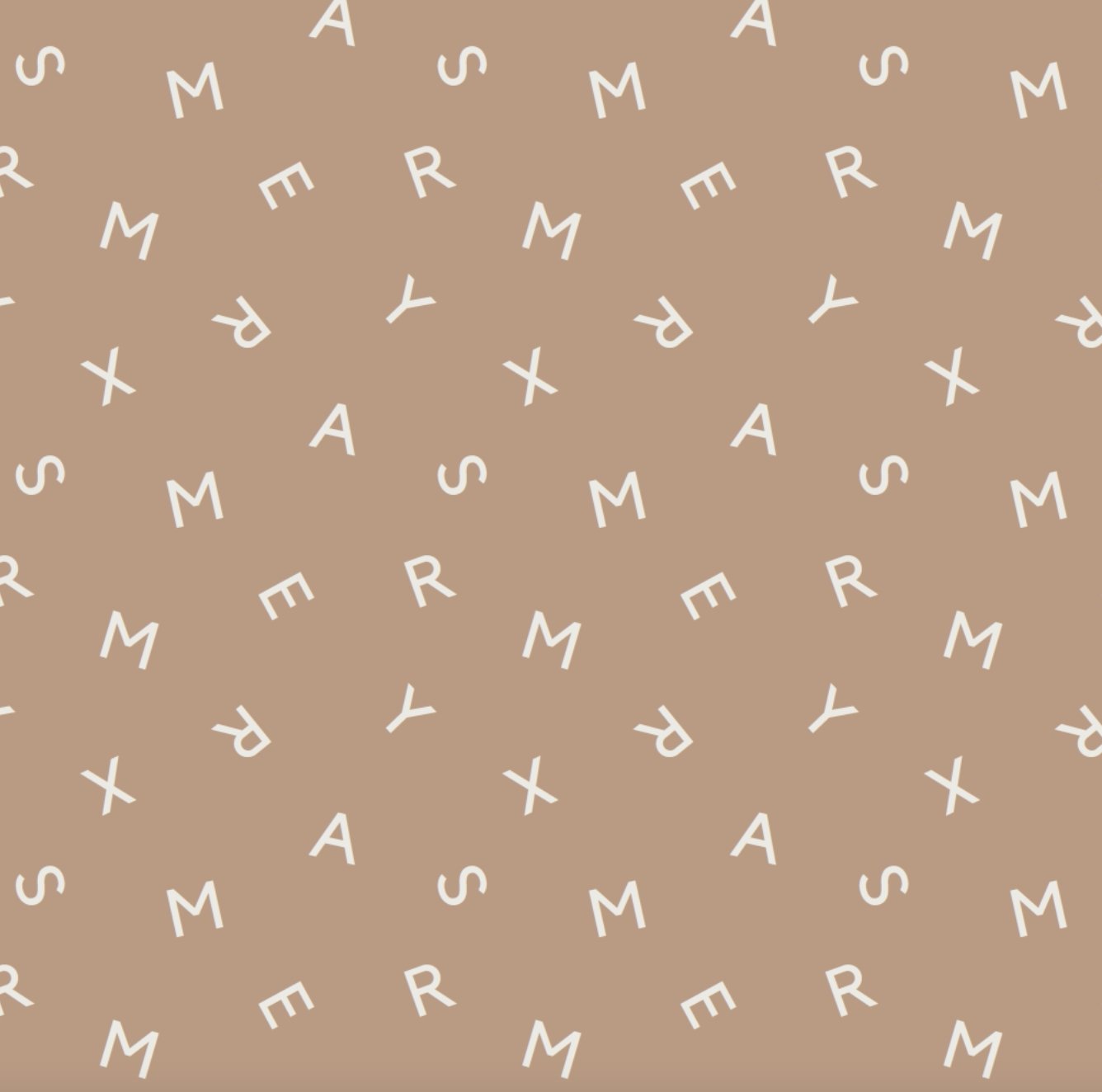 Merry Xmas | Sheet Wrap