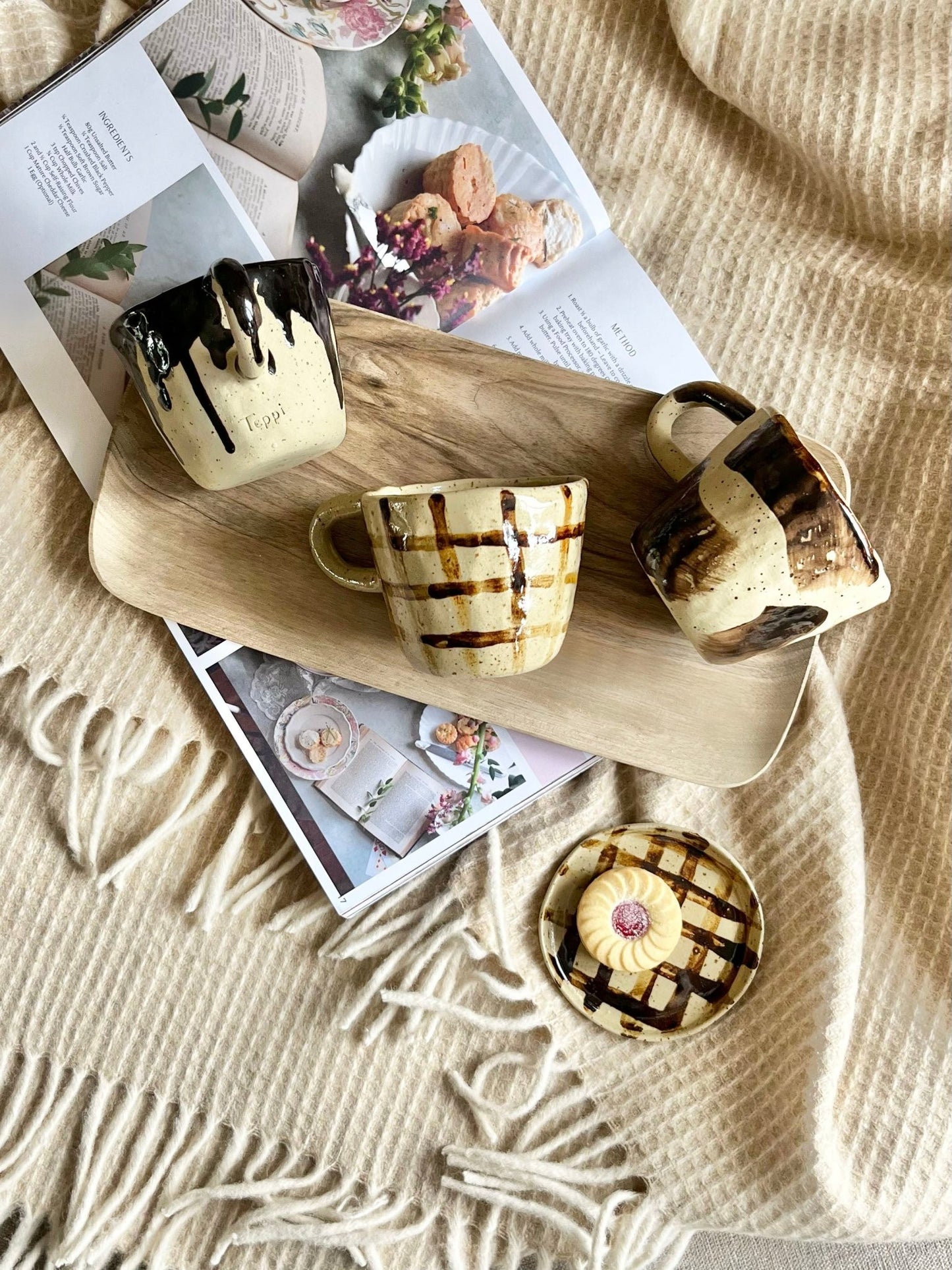 Mix & Match | Biscuit Plate & Cosy Mug Duo