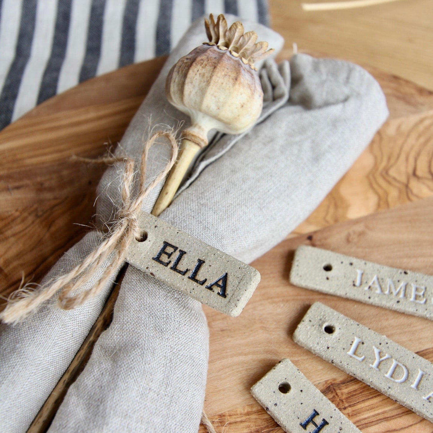 Personalised Ceramic Tag