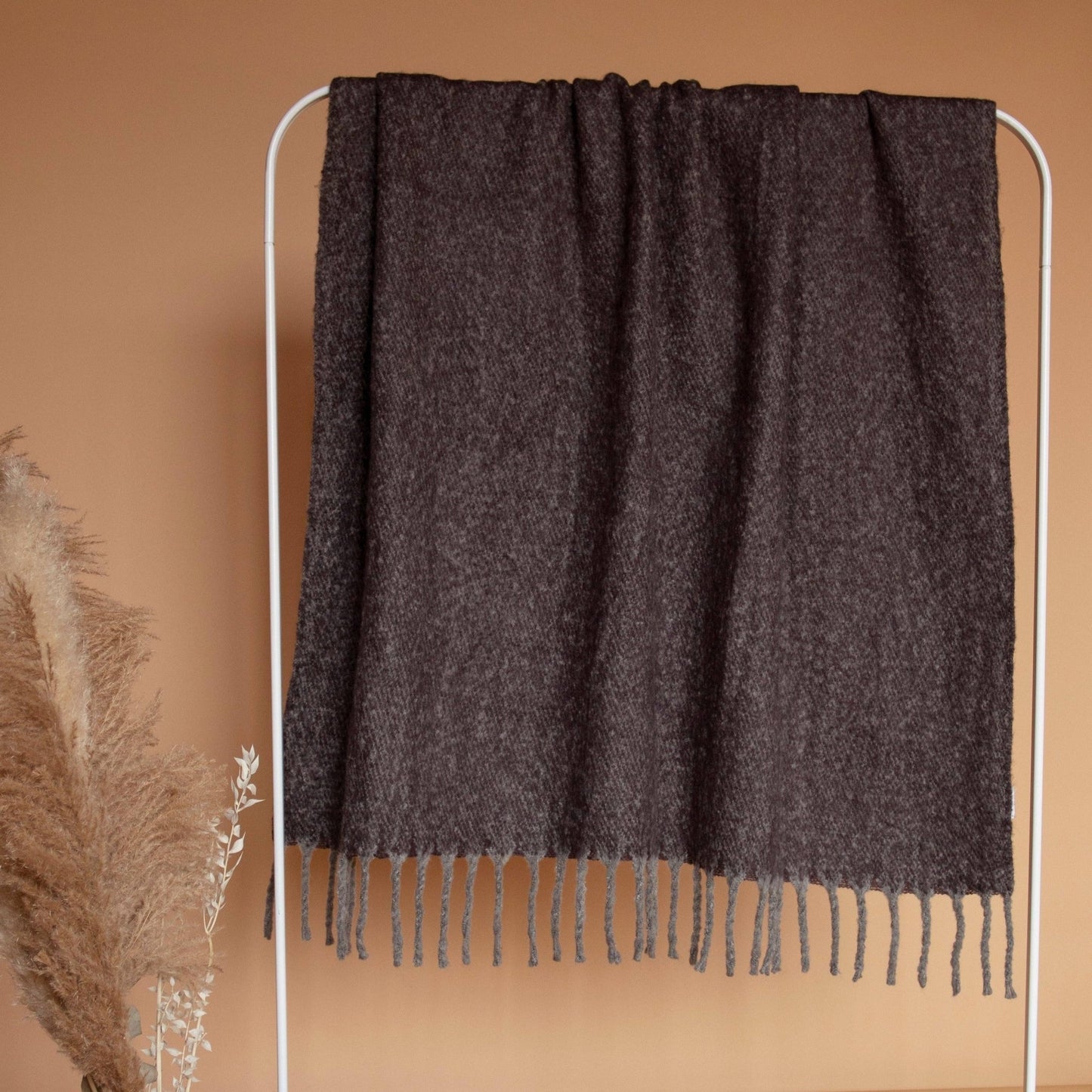 Reykjavik Blanket | CHARCOAL