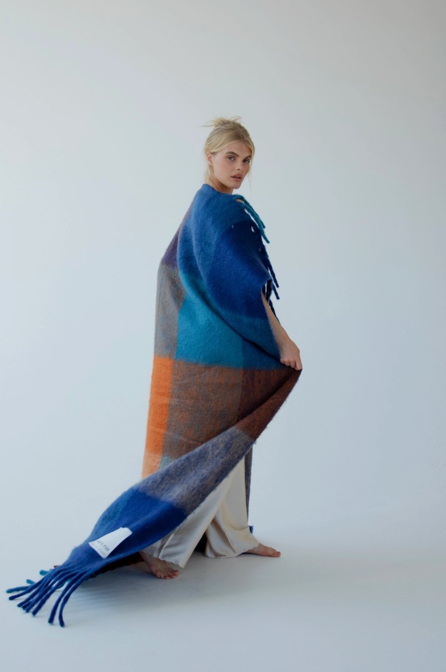 Reykjavik Recycled Blanket | Multi