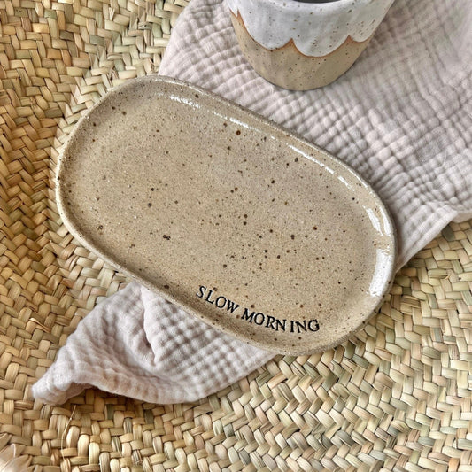 Slow Morning | Ceramic Plate