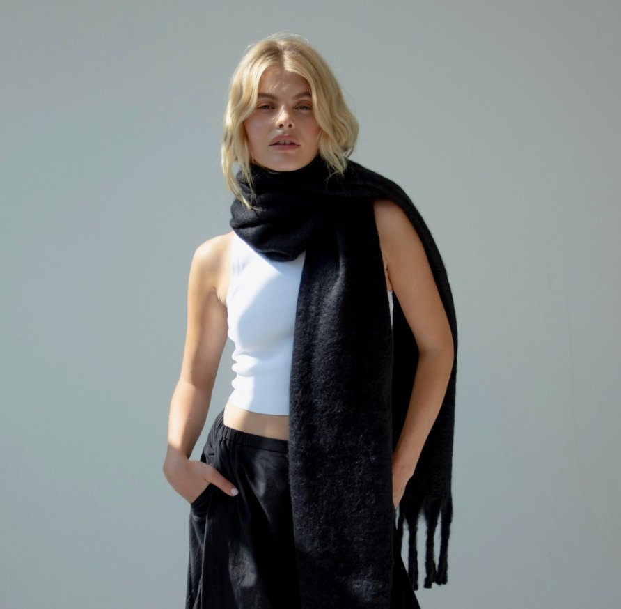 The Reykjavik Scarf | Black Sands