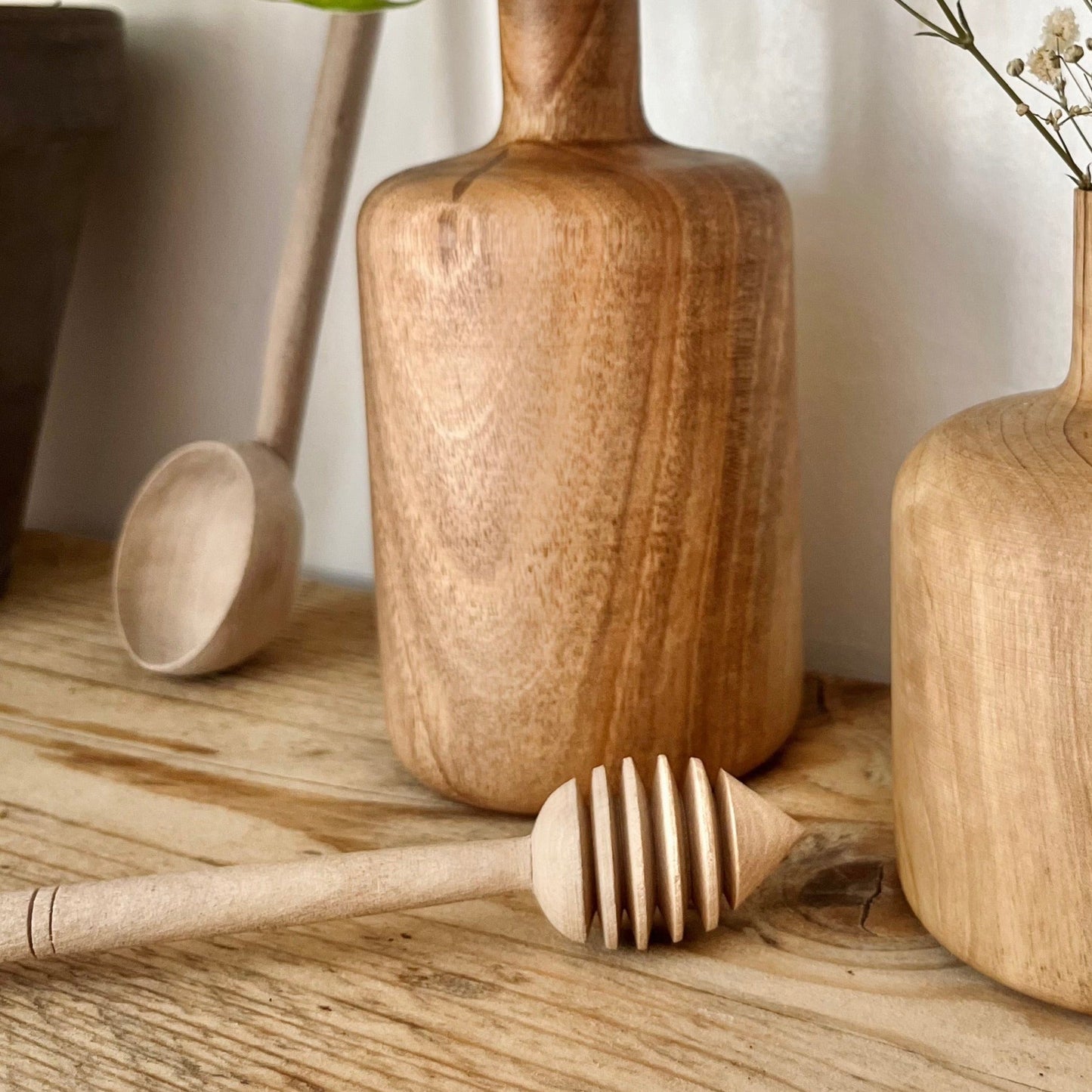 Walnut Wood Honey Dipper