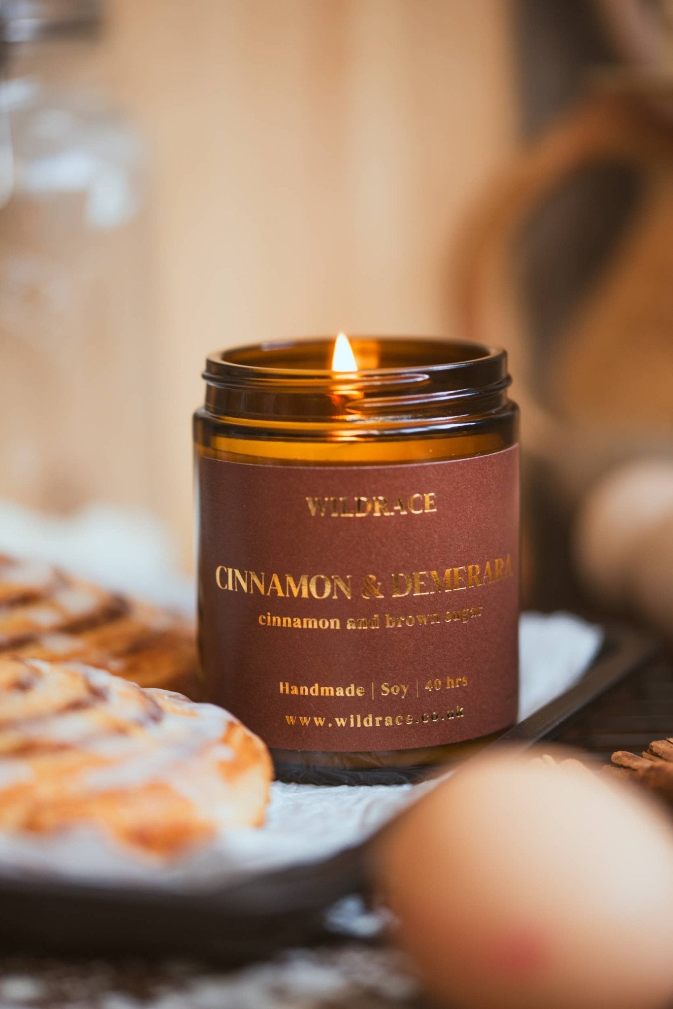 Cinnamon swirl - Soy Candle