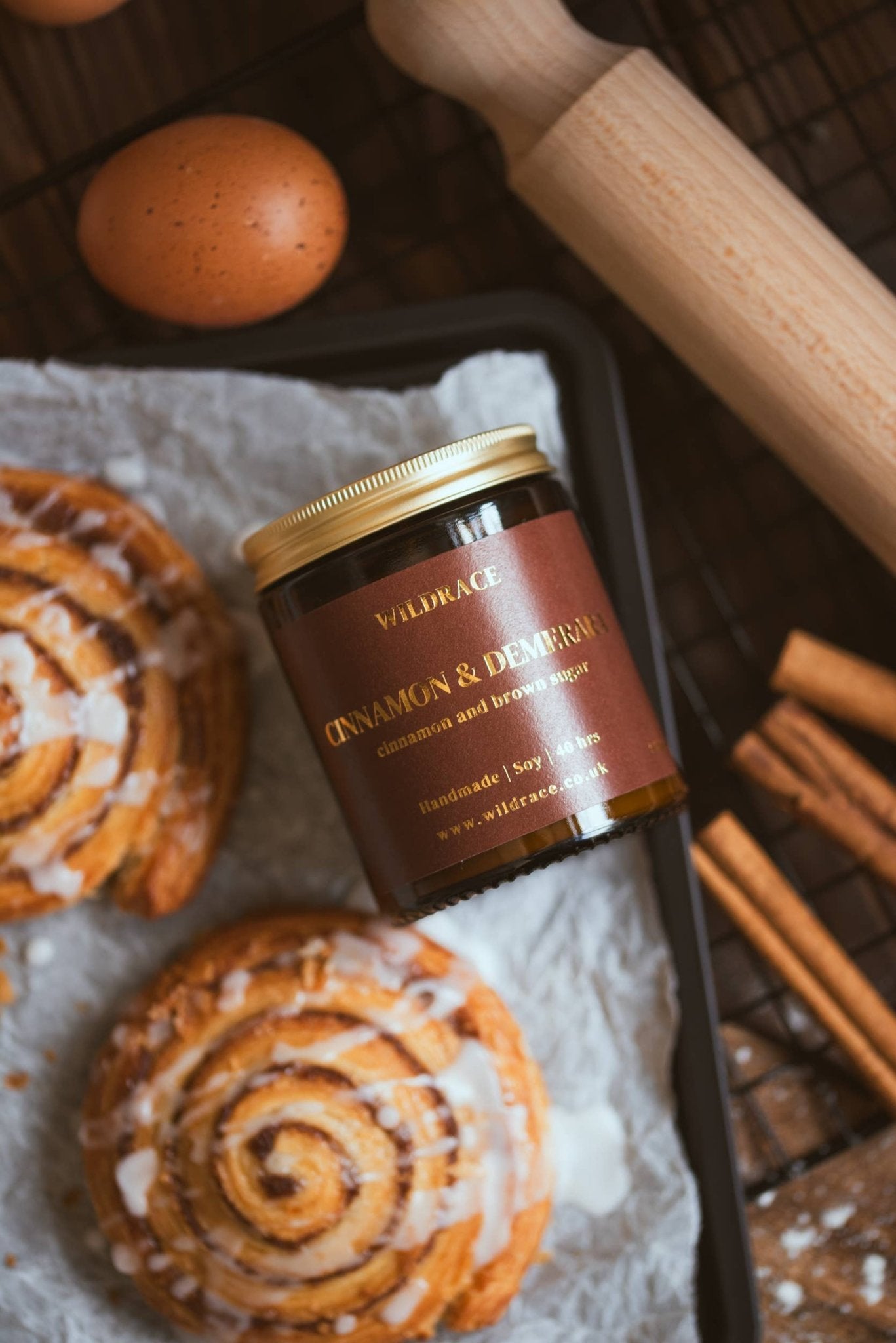 Cinnamon swirl - Soy Candle