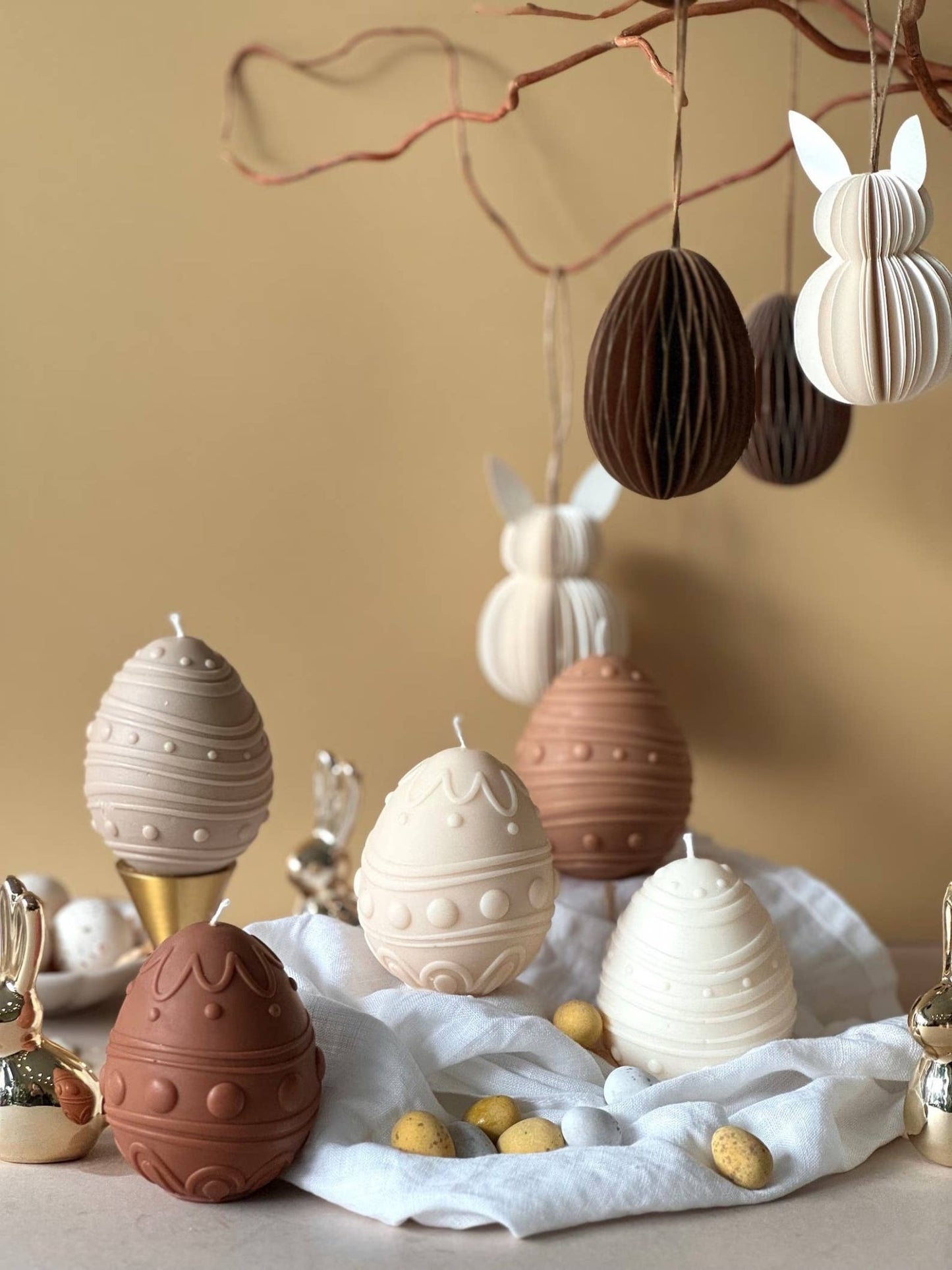 Easter Egg Candles | Handmade Soy Wax