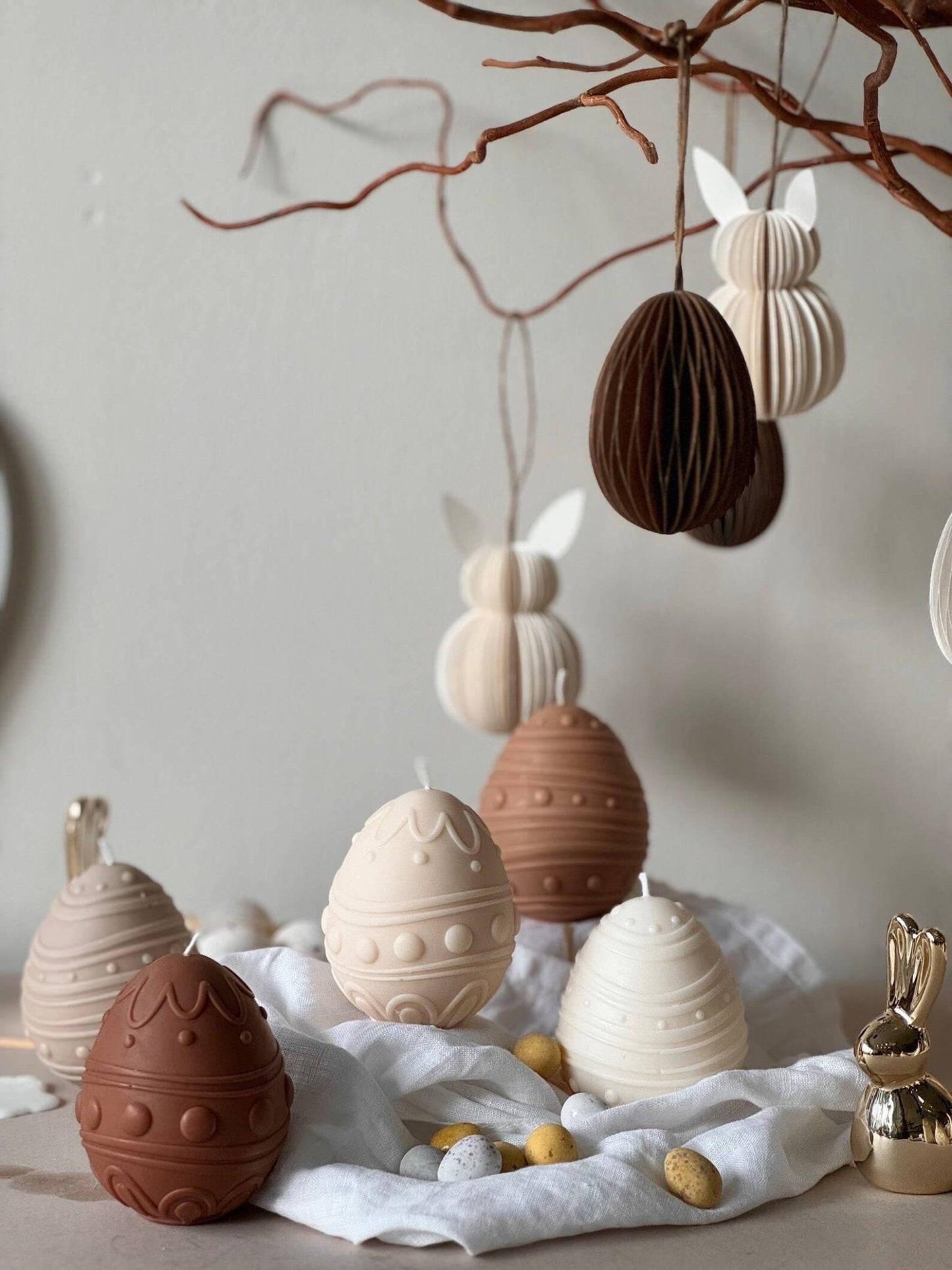 Easter Egg Candles | Handmade Soy Wax