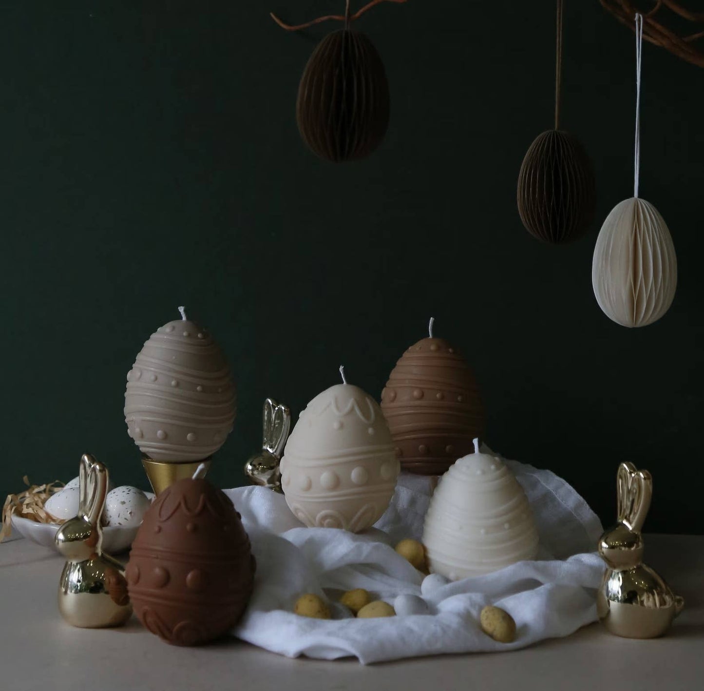 Easter Egg Candles | Handmade Soy Wax