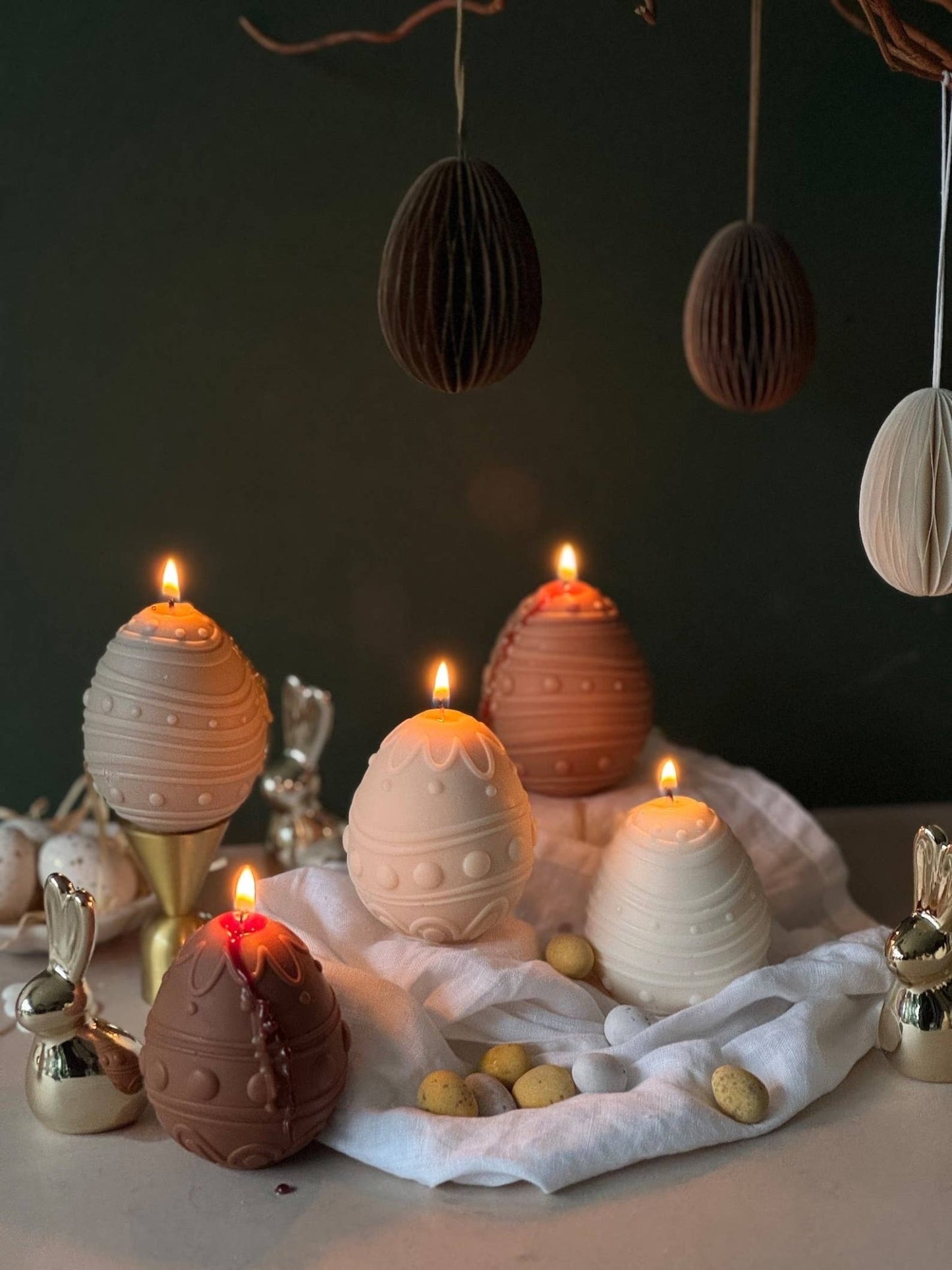Easter Egg Candles | Handmade Soy Wax