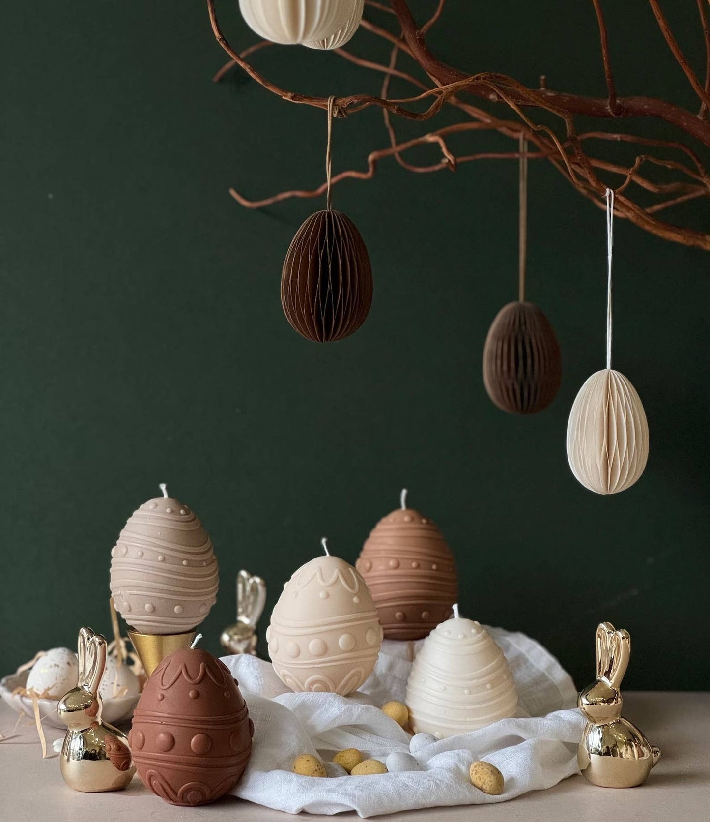 Easter Egg Candles | Handmade Soy Wax