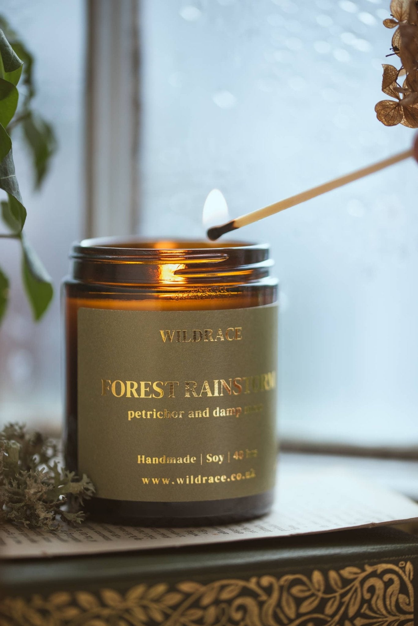 Forest Rainstorm - Soy wax candle