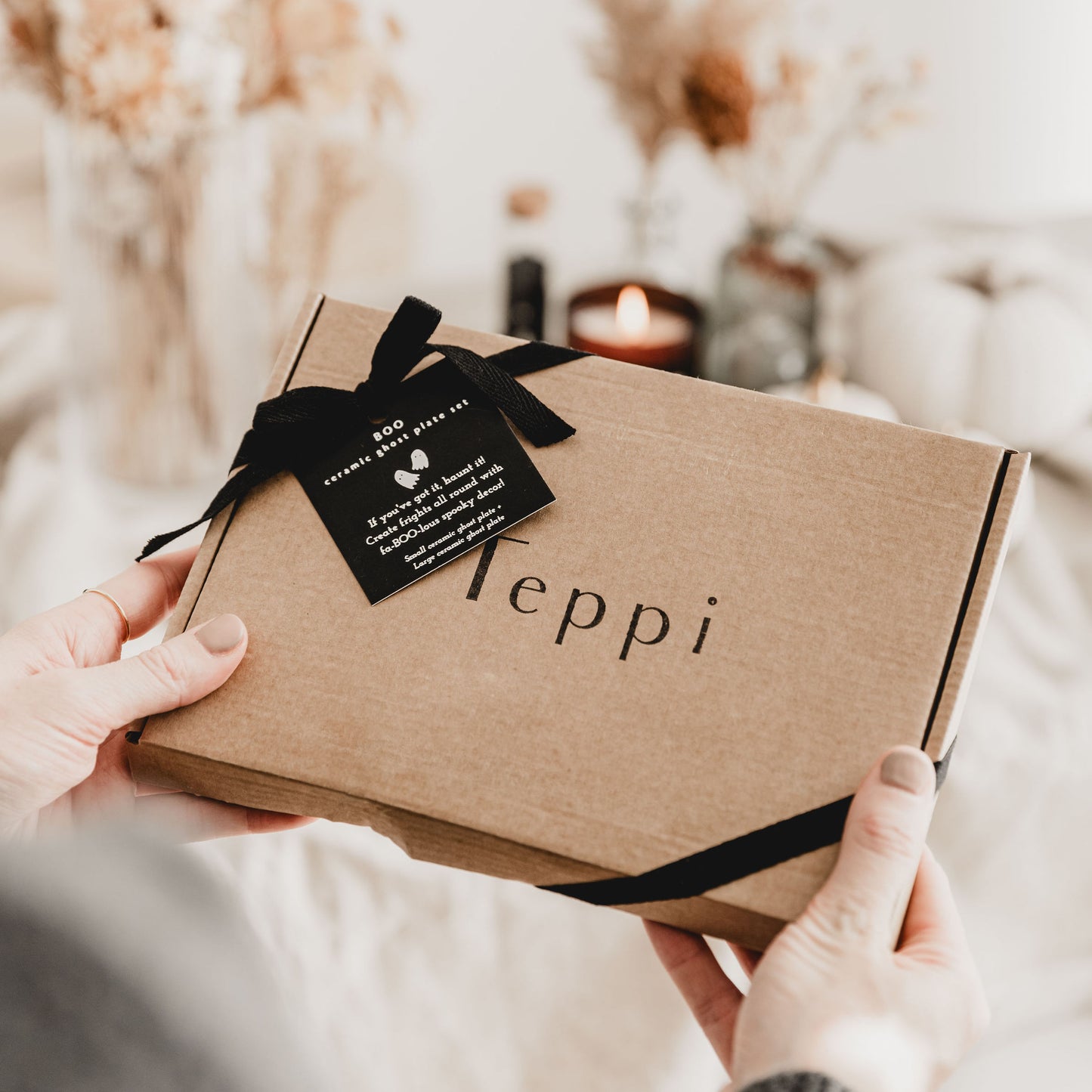 Casper | Ceramic BOO Ghost Plates