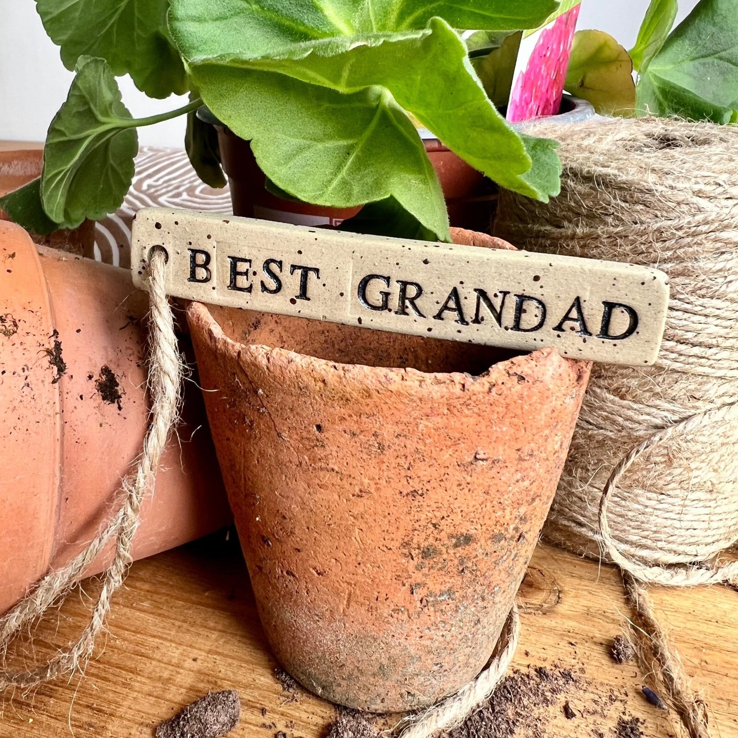 Best Grandad | Ceramic tag