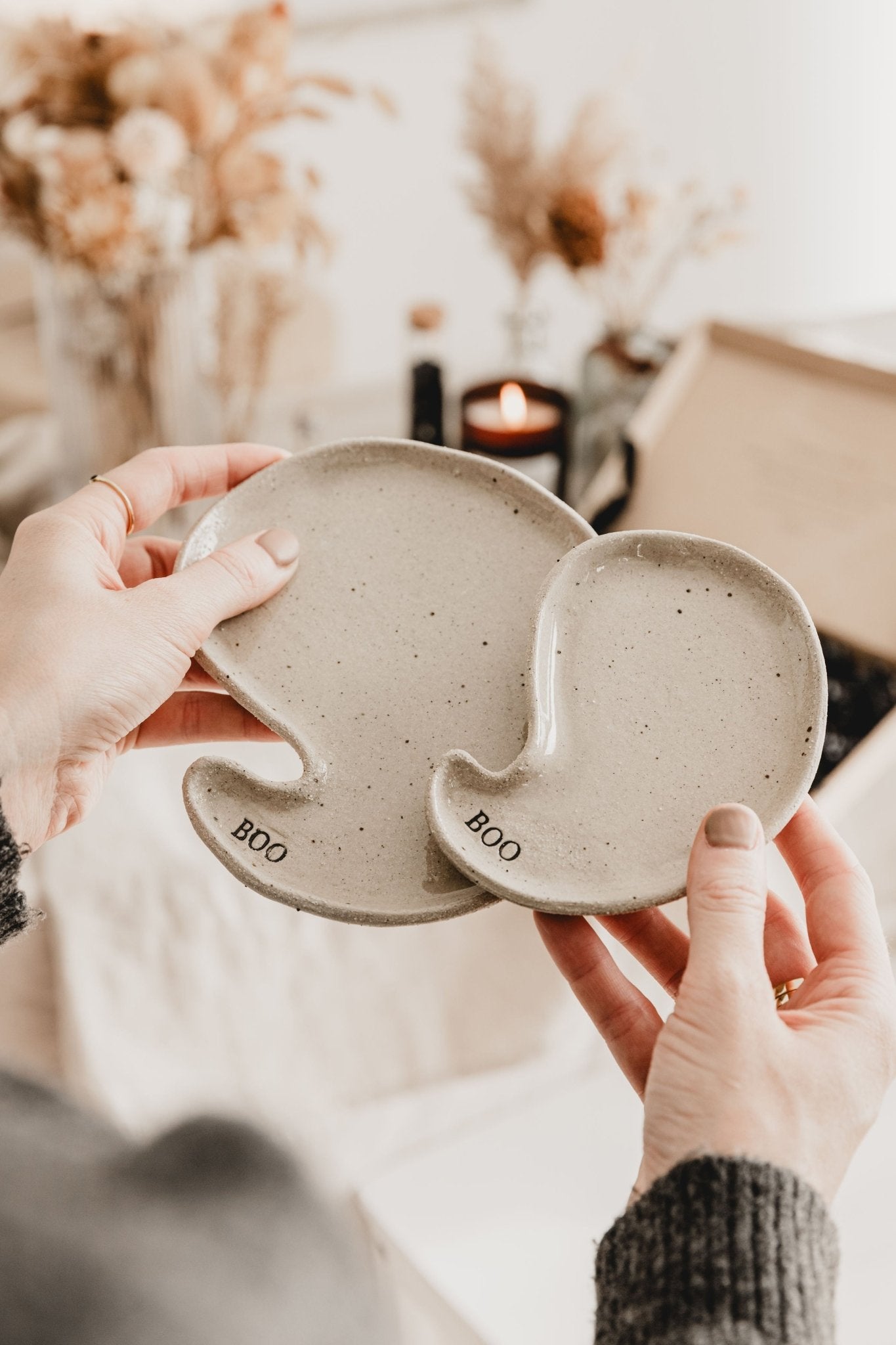 Casper | Ceramic BOO Ghost Plates