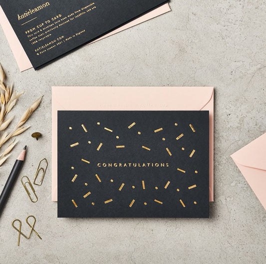 Congratulations Confetti | Greetings Card