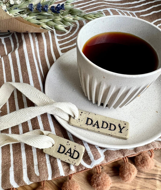 Daddy | Ceramic tag