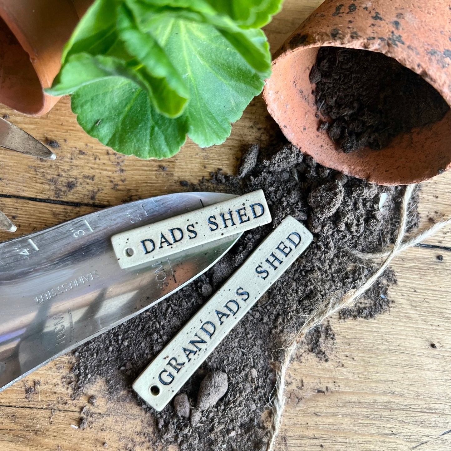 Dads Garden | Ceramic tag