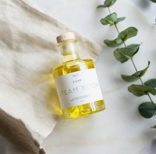 Steam Room | Eucalyptus + Juniper Bath & Body Oil