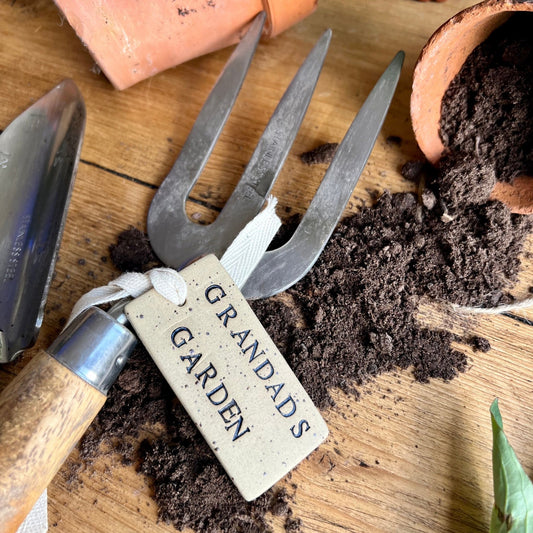 Grandads Garden | Ceramic tag