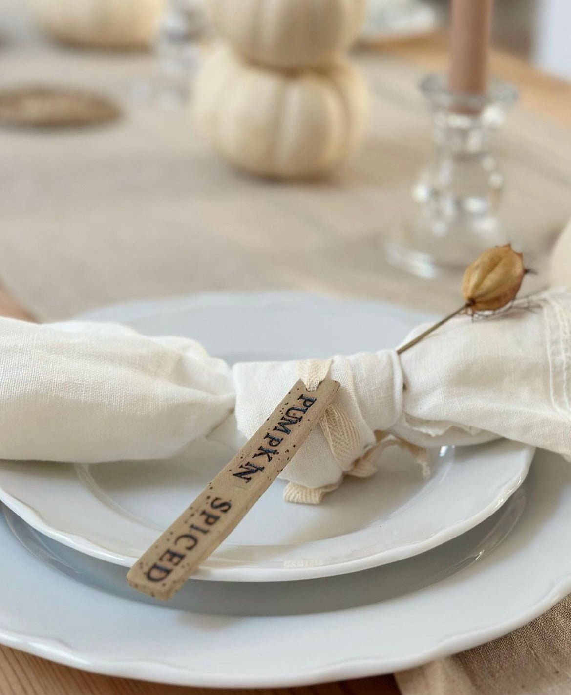 Hello Autumn | Ceramic Tag Set