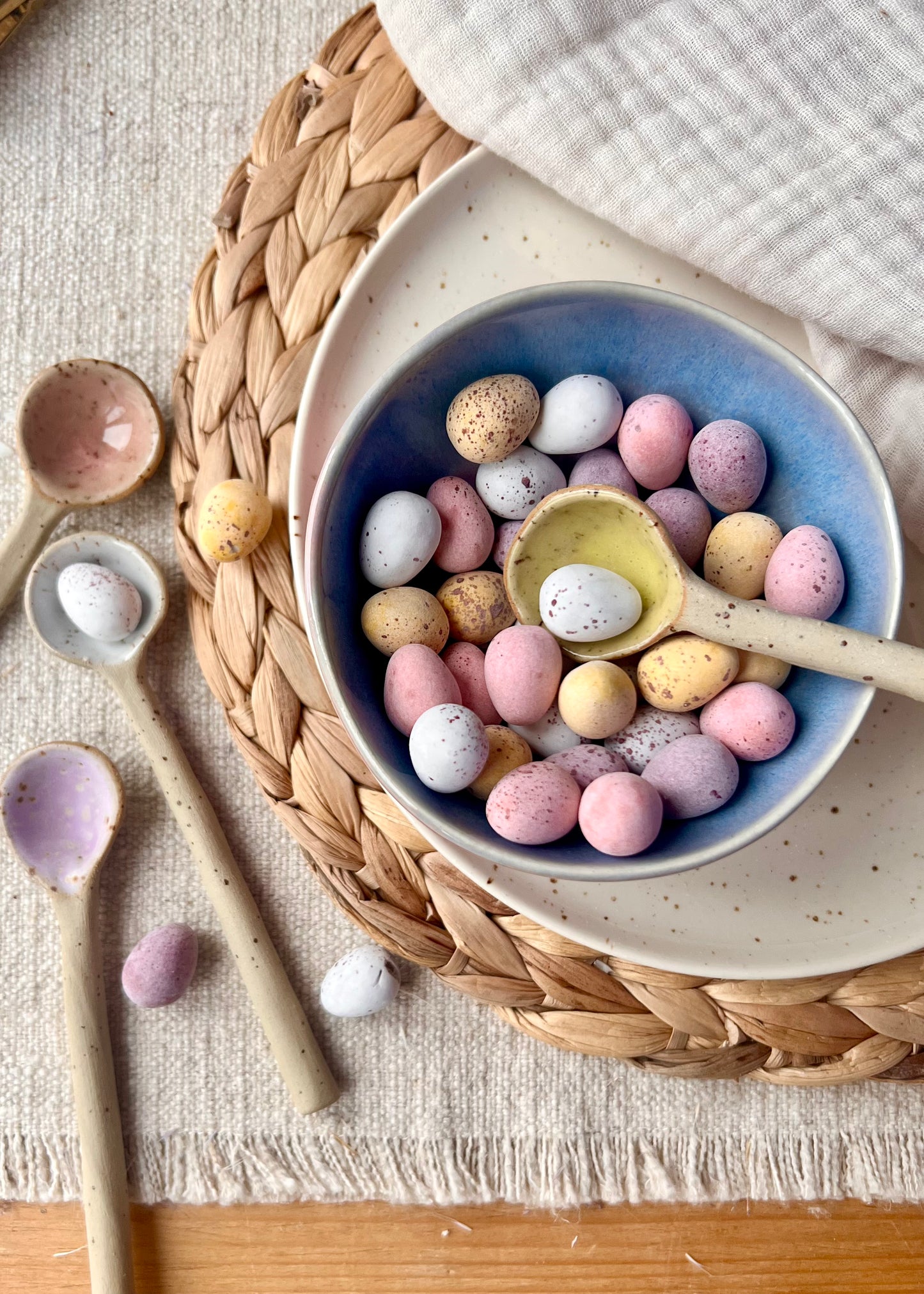 Mini Egg | Handmade Ceramic Spoons