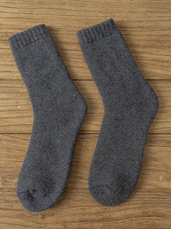 Charcoal Cosy Socks | Unisex