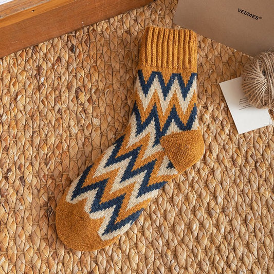 Men's Winter Socks | Mustard