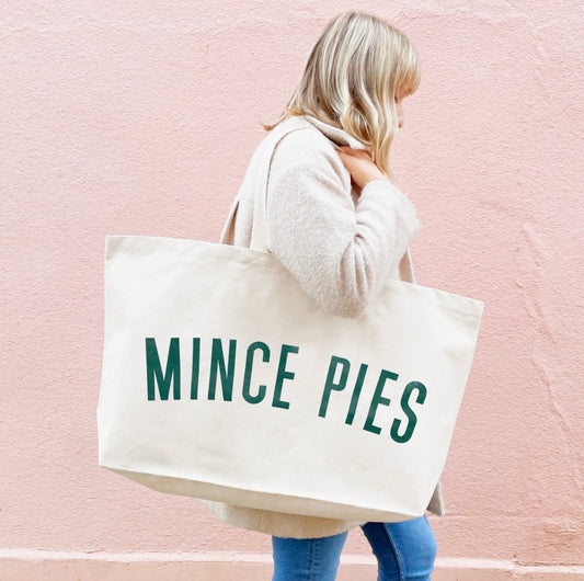 Mince Pie Lover | Oversized Tote