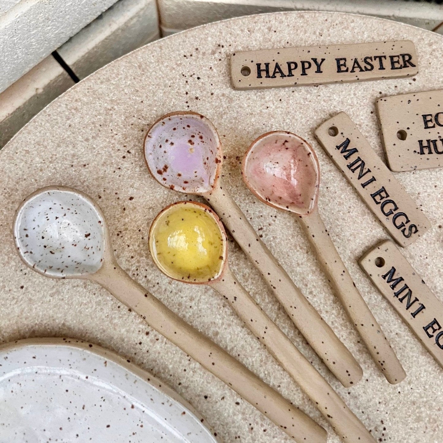 Mini Egg | Handmade Ceramic Spoons