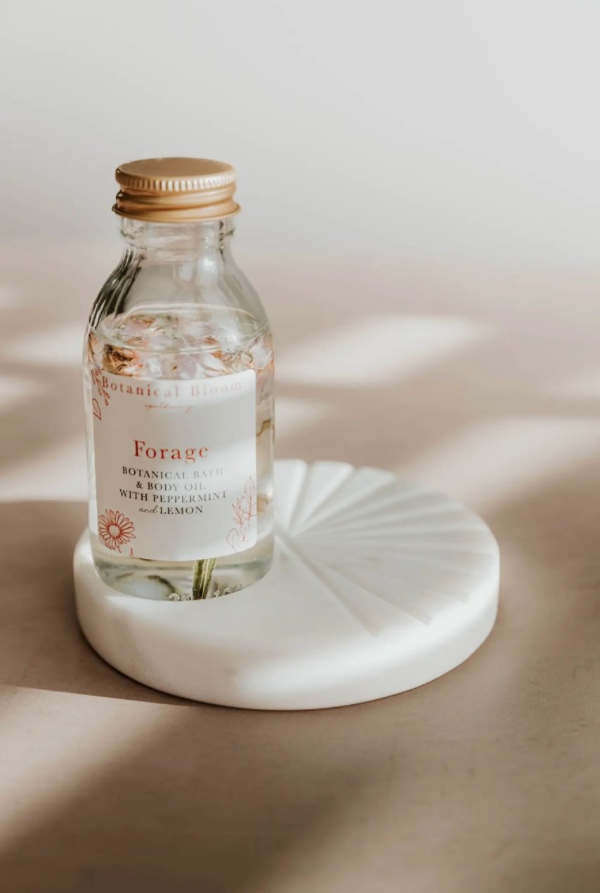 Peppermint & Lemon Bath Oil Teppi