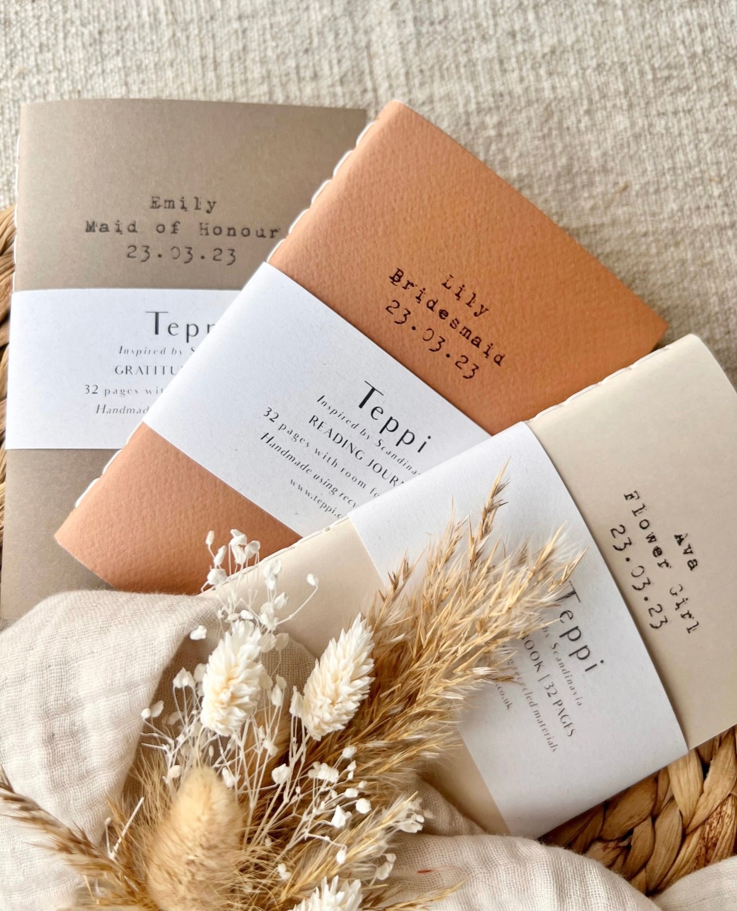 Personalised Wellness Journal | Bridesmaid Gifts