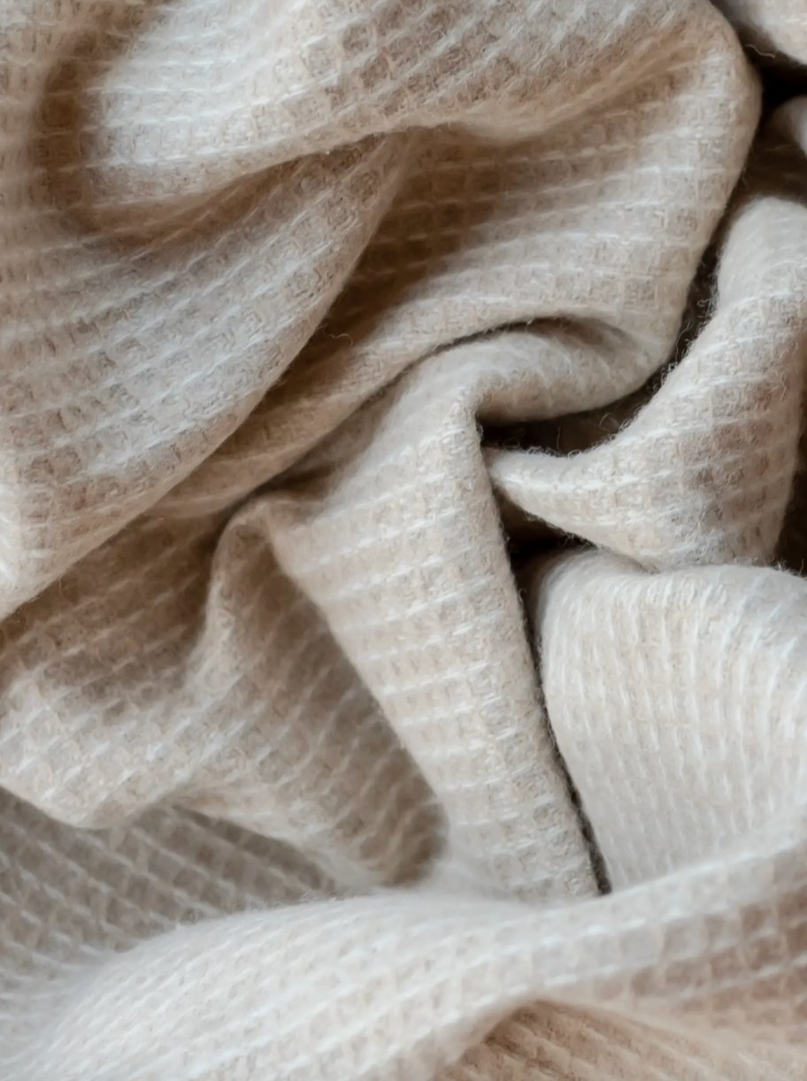Recycled Wool Blanket | OATMEAL