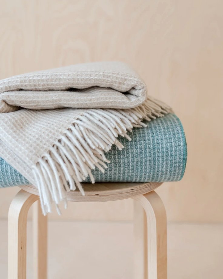 Recycled Wool Blanket | OATMEAL