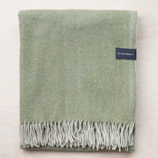 Recycled Wool Blanket | OLIVE