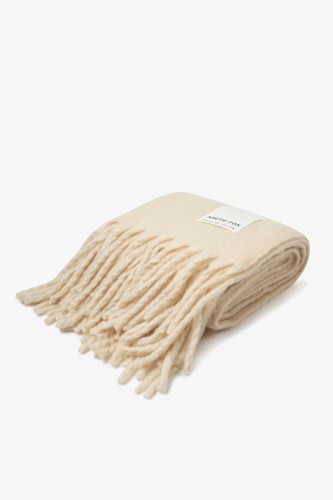 Reykjavik Recycled Blanket | CREAM